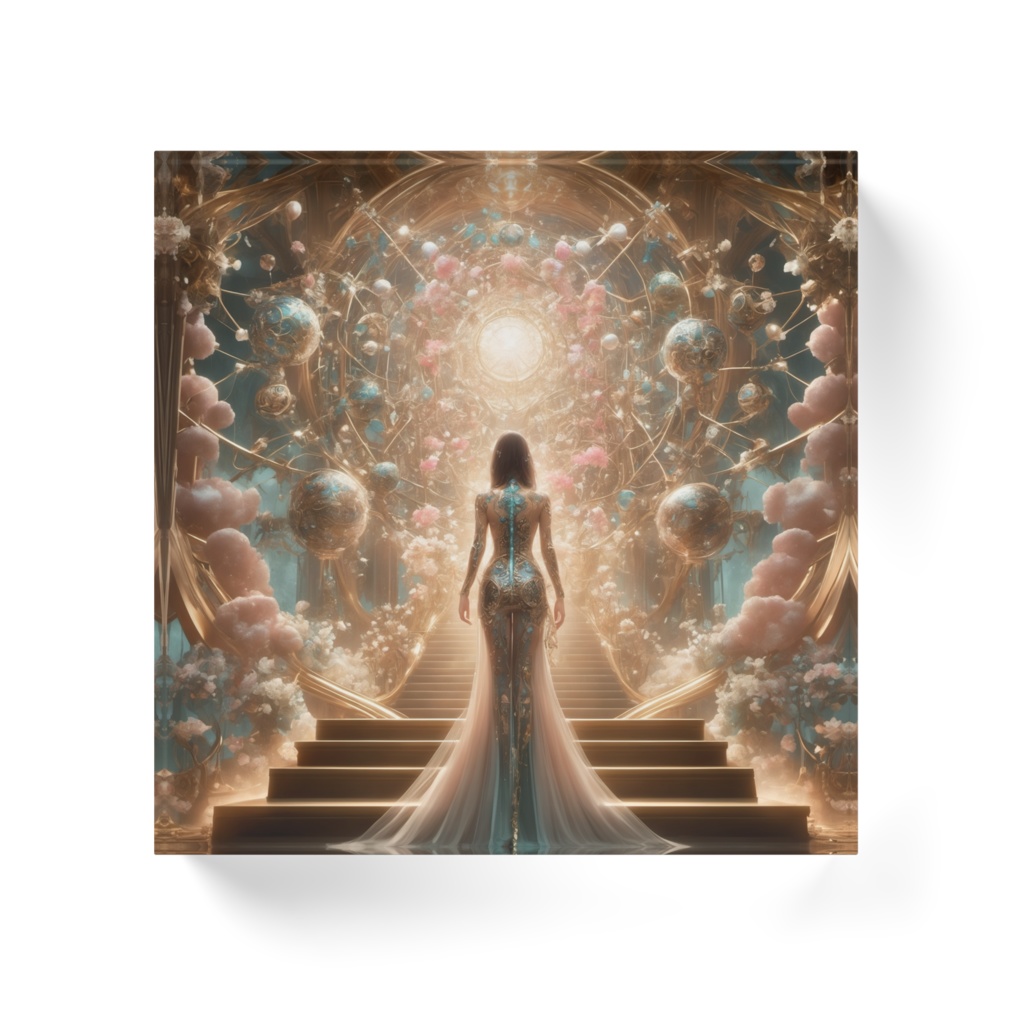 アクリルブロック - Gate of the sky and molecular structure001