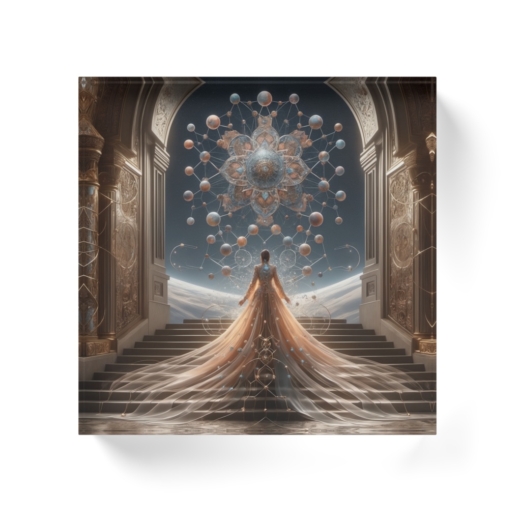 アクリルブロック - Gate of the sky and molecular structure002