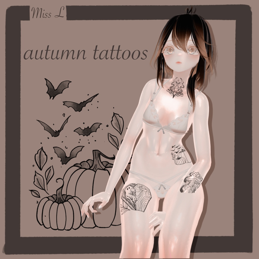 『秋のタトゥー』Autumn Tattoos (VRC)
