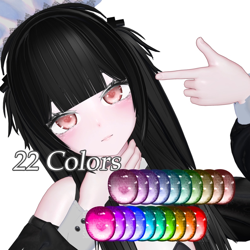 『Shinano』 Lotus Eye Texture 『22 Colors』