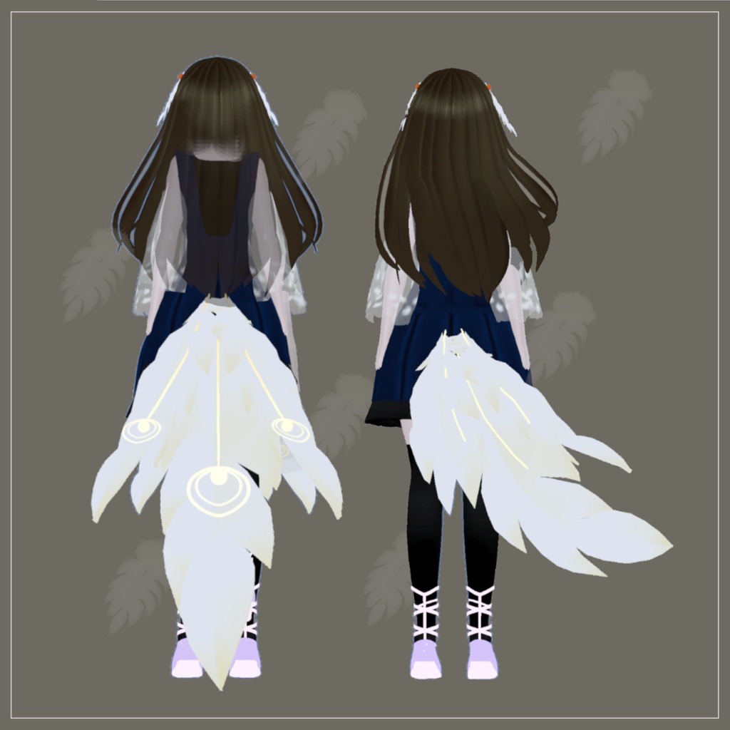 オリジナル3Dモデル「Suzaku」