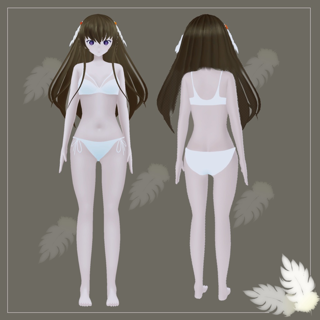 オリジナル3Dモデル「Suzaku」