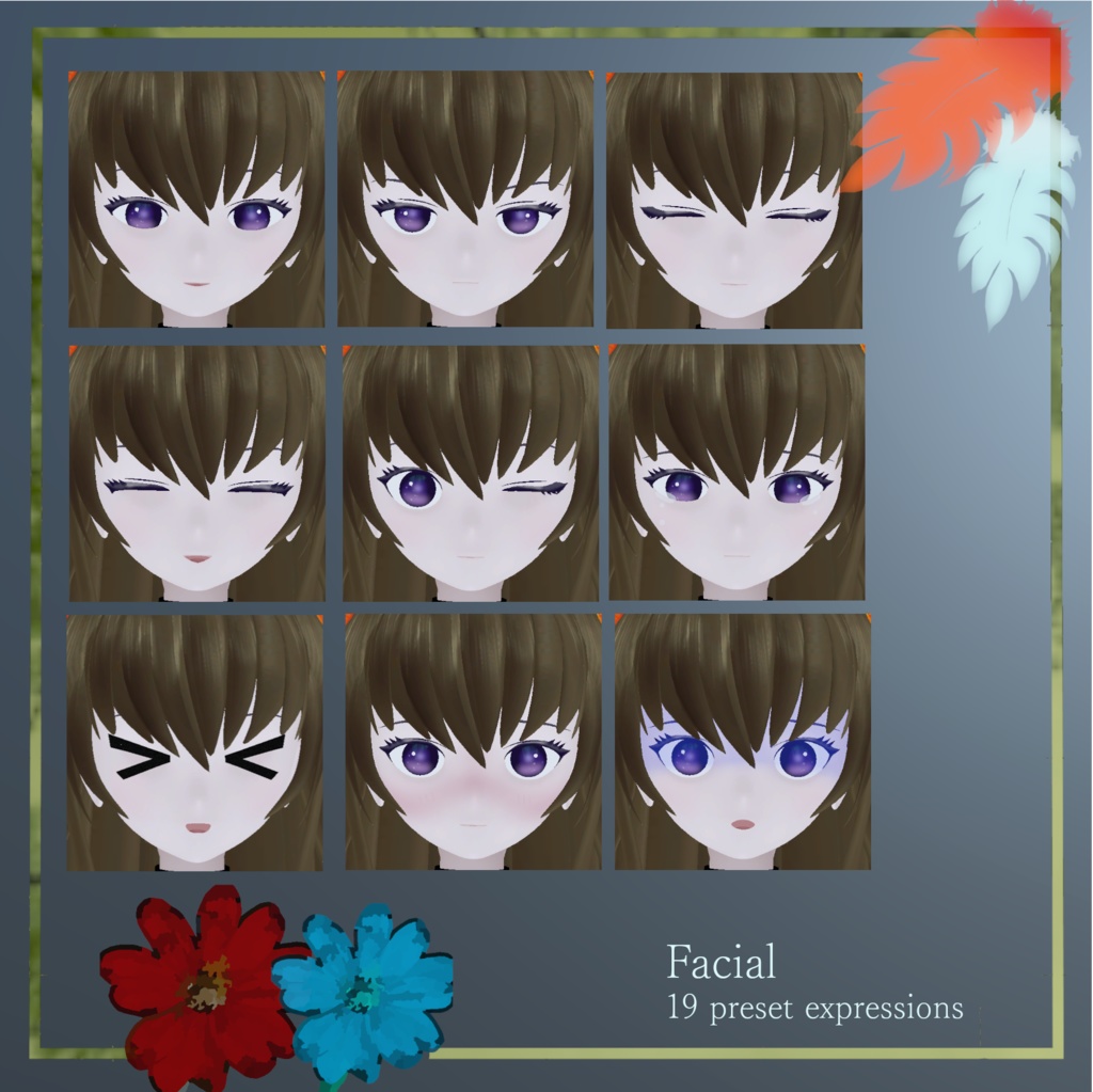 オリジナル3Dモデル「Suzaku」