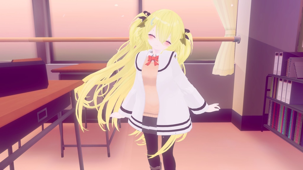 セーラーカーディガン【5アバター対応】