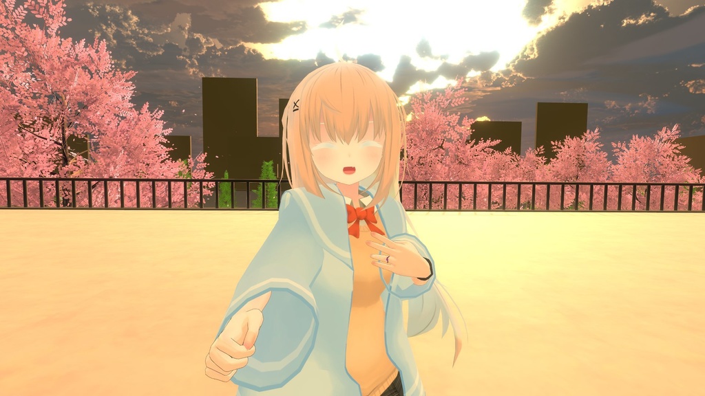 セーラーカーディガン【5アバター対応】