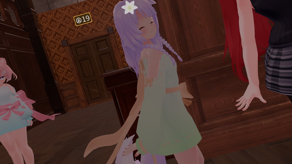 リボンオフショルダー【8アバター対応】