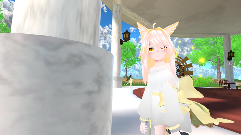 リボンオフショルダー【8アバター対応】