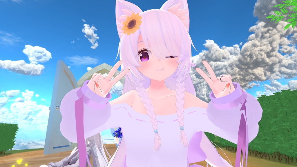 リボンオフショルダー【8アバター対応】