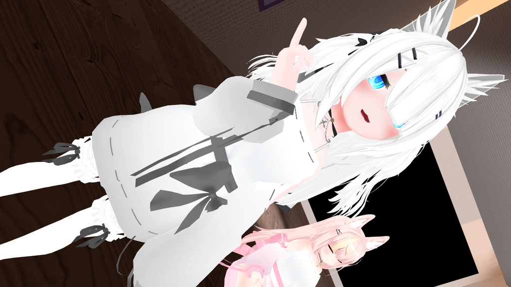 リボンオフショルダー【8アバター対応】