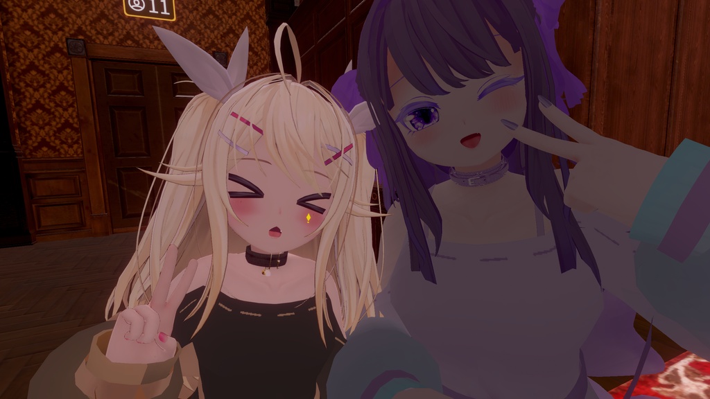 リボンオフショルダー【8アバター対応】