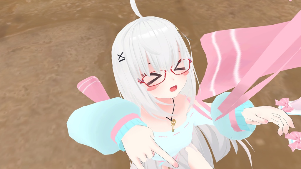 リボンオフショルダー【8アバター対応】