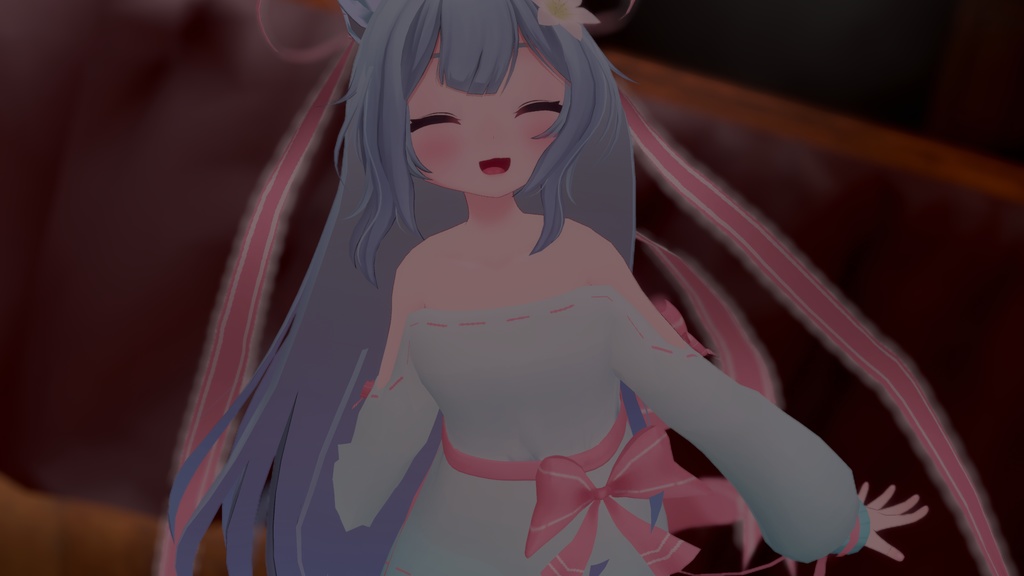 リボンオフショルダー【8アバター対応】