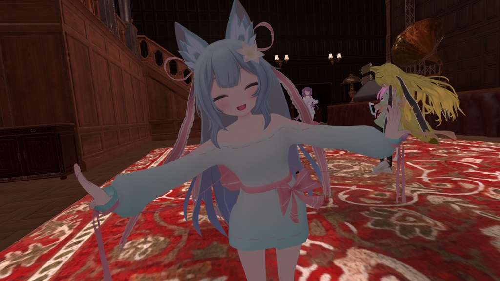 リボンオフショルダー【8アバター対応】