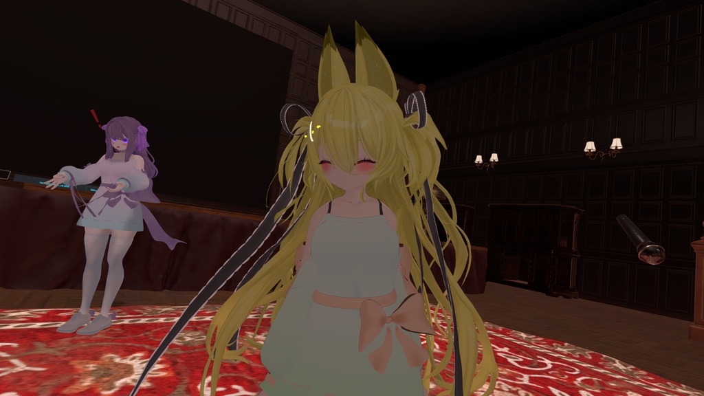 リボンオフショルダー【8アバター対応】