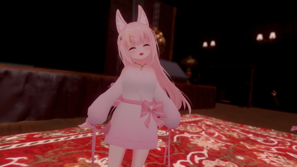 リボンオフショルダー【8アバター対応】