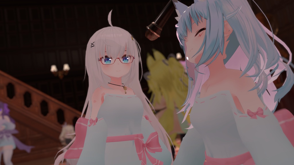 リボンオフショルダー【8アバター対応】