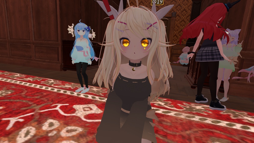 リボンオフショルダー【8アバター対応】