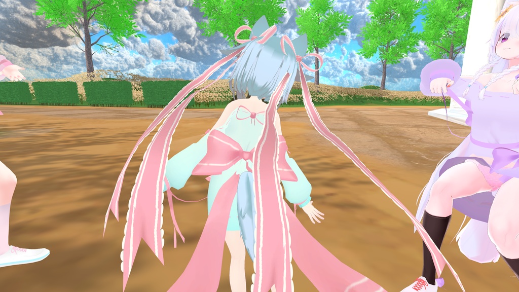 リボンオフショルダー【8アバター対応】