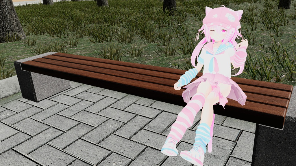 セーラーアシンメトリー【13アバター対応】