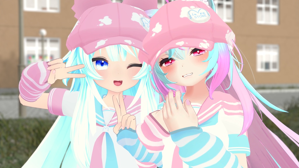 セーラーアシンメトリー【13アバター対応】