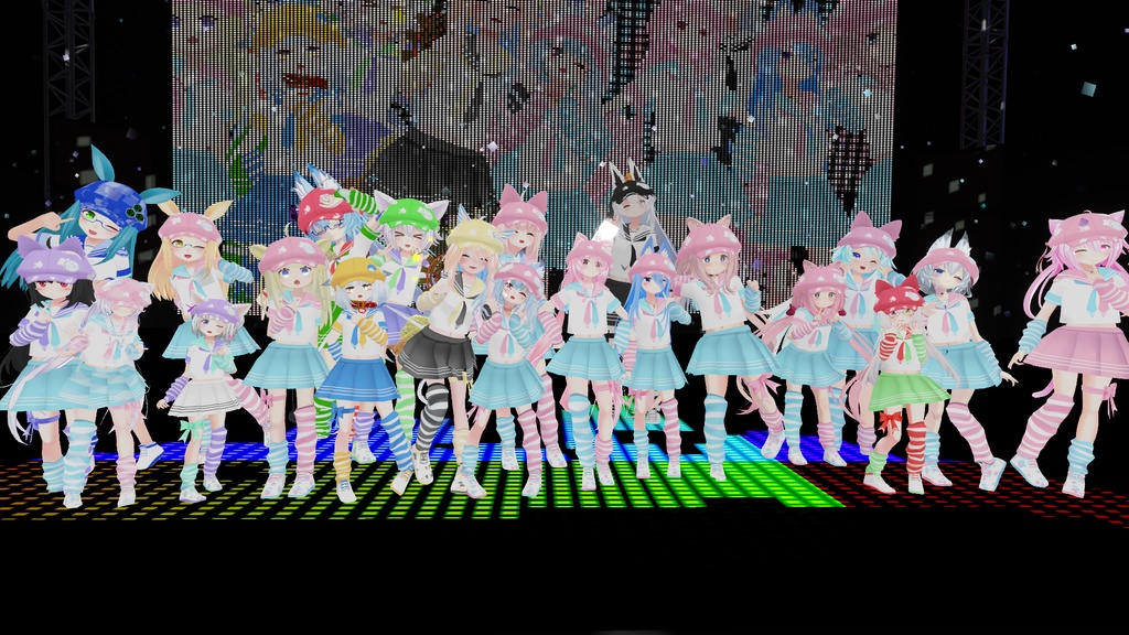 セーラーアシンメトリー【13アバター対応】