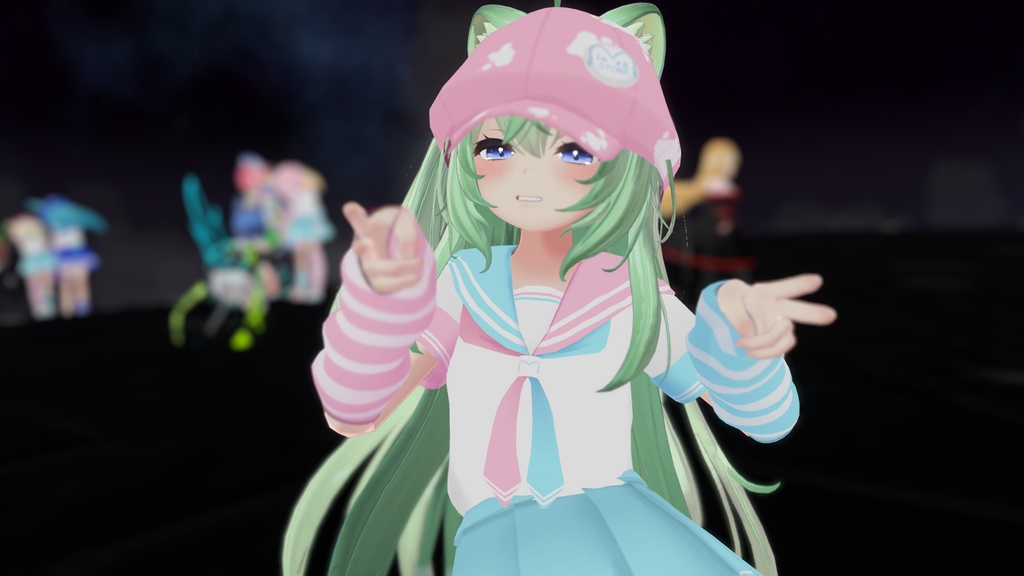 セーラーアシンメトリー【13アバター対応】