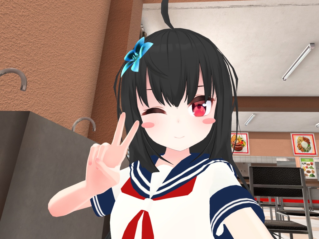 セーラーアシンメトリー【13アバター対応】