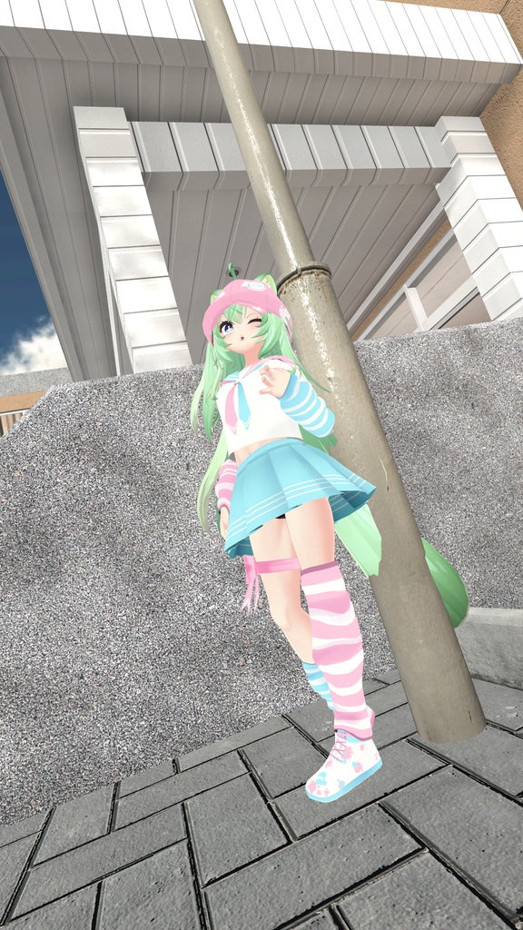 セーラーアシンメトリー【13アバター対応】