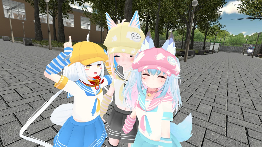 セーラーアシンメトリー【13アバター対応】