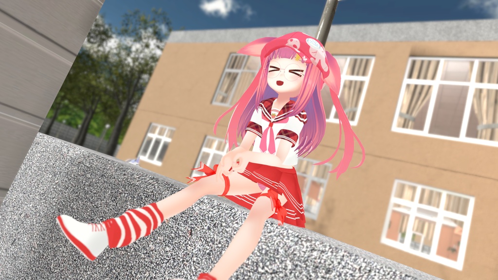 セーラーアシンメトリー【13アバター対応】