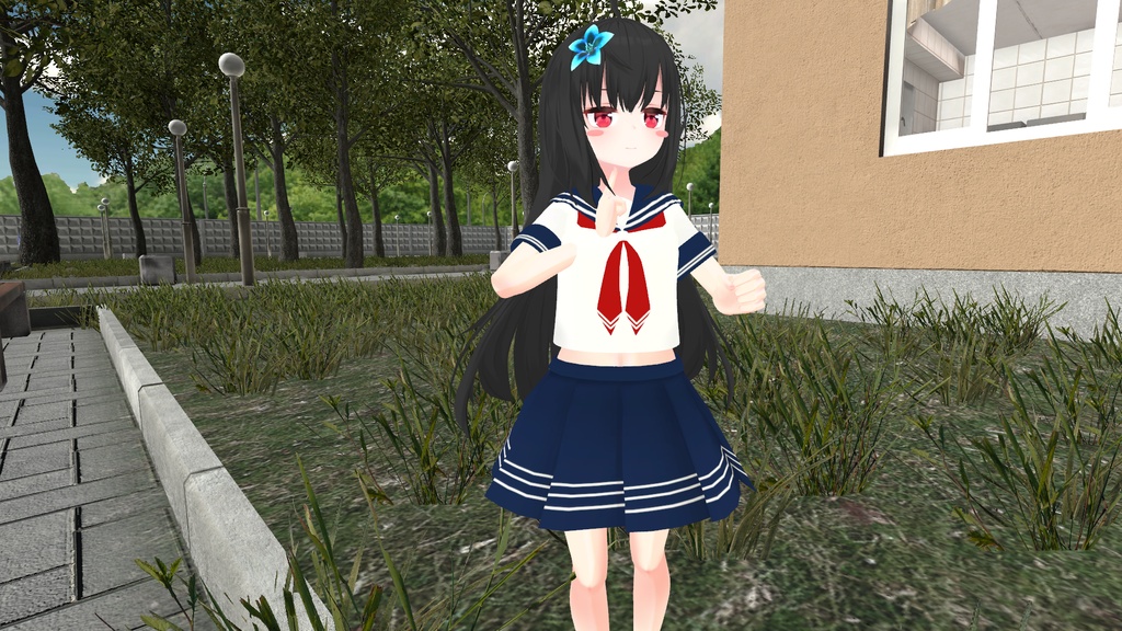 セーラーアシンメトリー【13アバター対応】