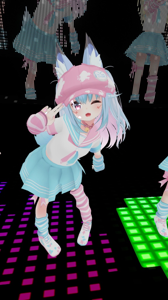 セーラーアシンメトリー【13アバター対応】