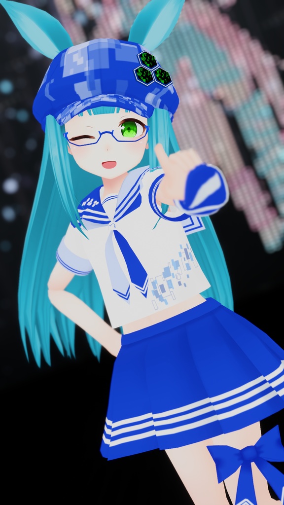 セーラーアシンメトリー【13アバター対応】