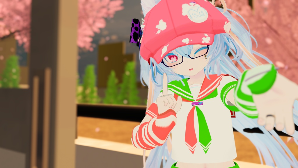 セーラーアシンメトリー【13アバター対応】