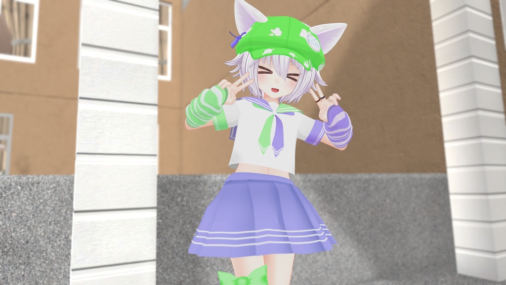 セーラーアシンメトリー【13アバター対応】