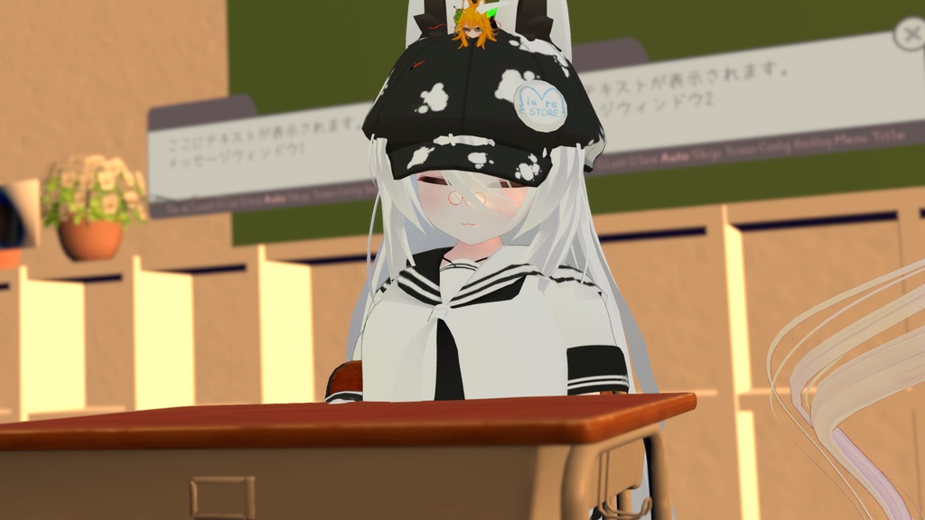 セーラーアシンメトリー【13アバター対応】