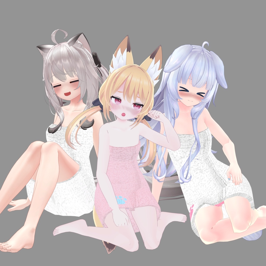 バスタオル【6アバター対応】