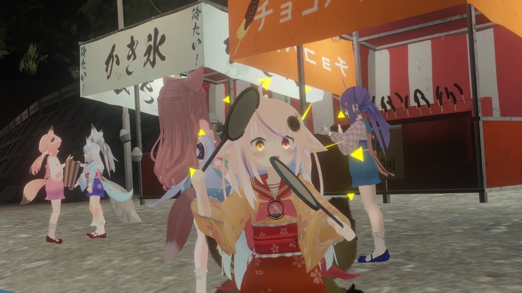 浴衣風セーラー【12アバター対応】