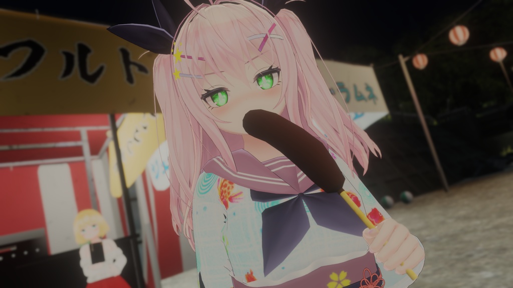 浴衣風セーラー【12アバター対応】