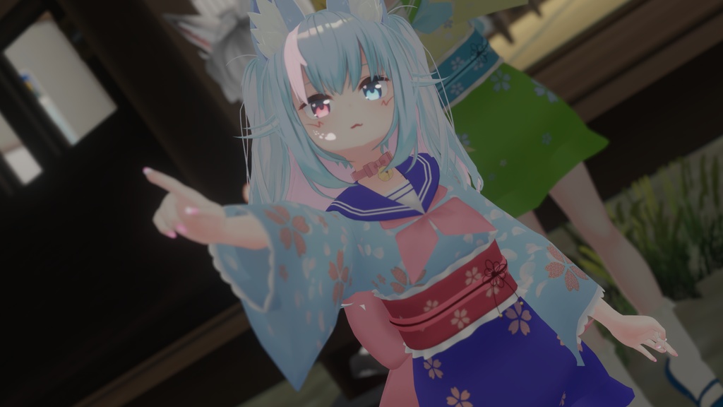 浴衣風セーラー【12アバター対応】