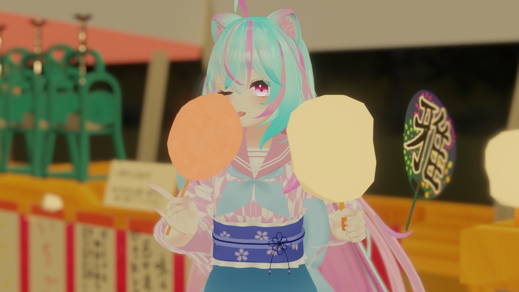 浴衣風セーラー【12アバター対応】