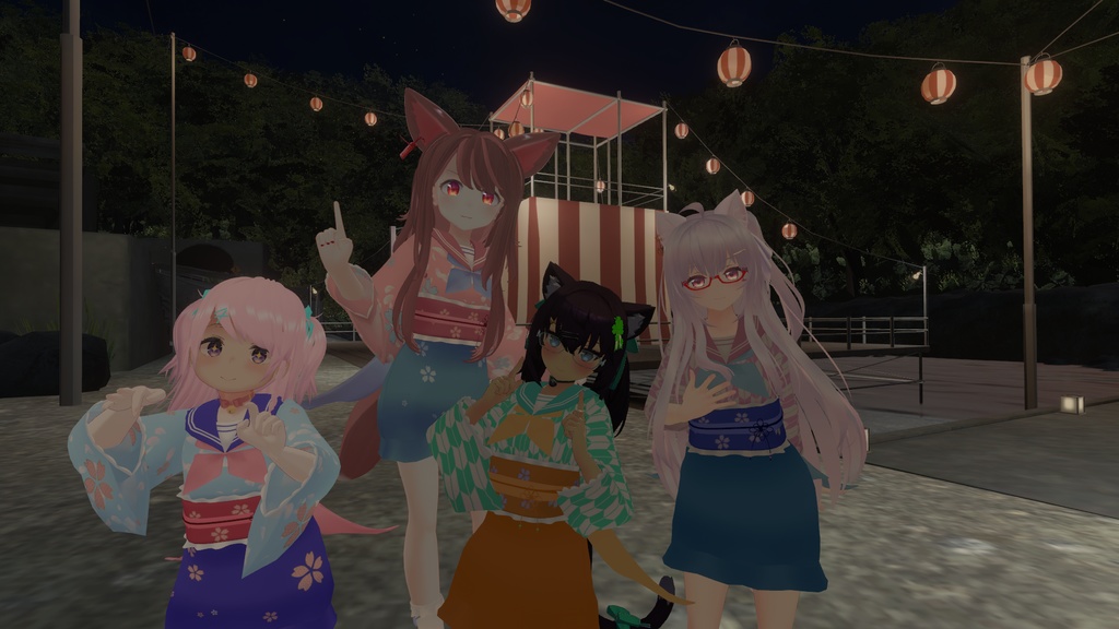 浴衣風セーラー【12アバター対応】