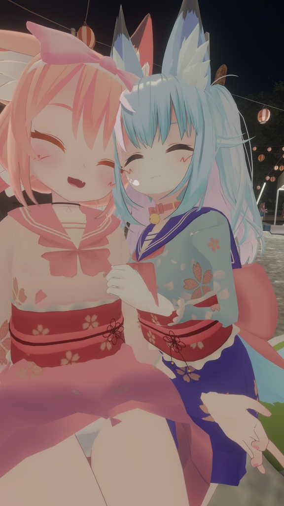 浴衣風セーラー【12アバター対応】