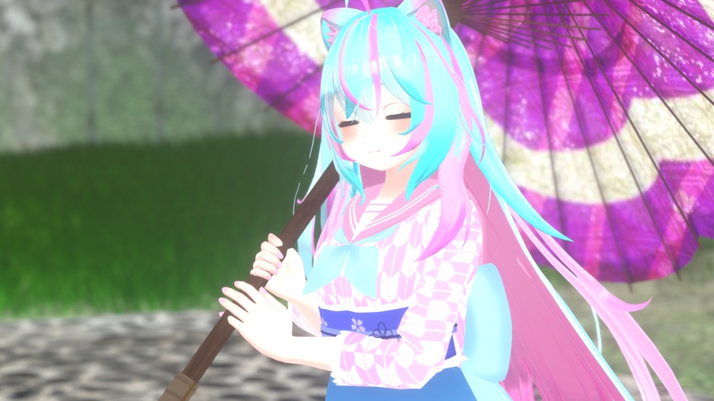 浴衣風セーラー【12アバター対応】