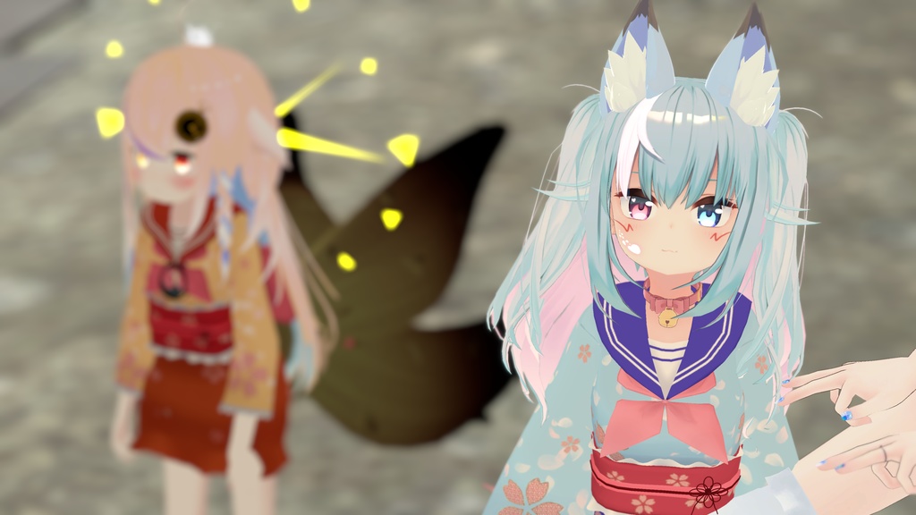 浴衣風セーラー【12アバター対応】