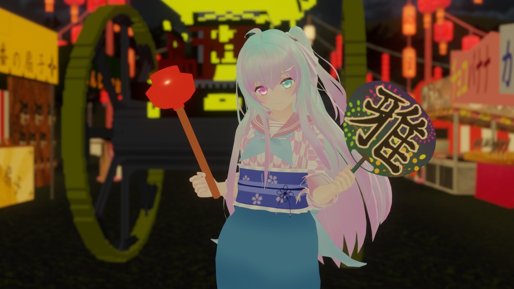 浴衣風セーラー【12アバター対応】