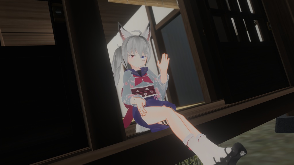 浴衣風セーラー【12アバター対応】