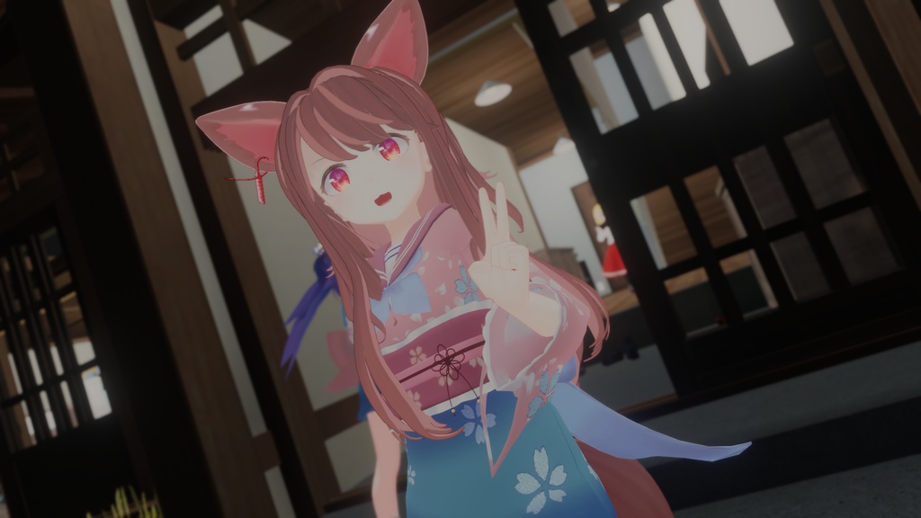 浴衣風セーラー【12アバター対応】