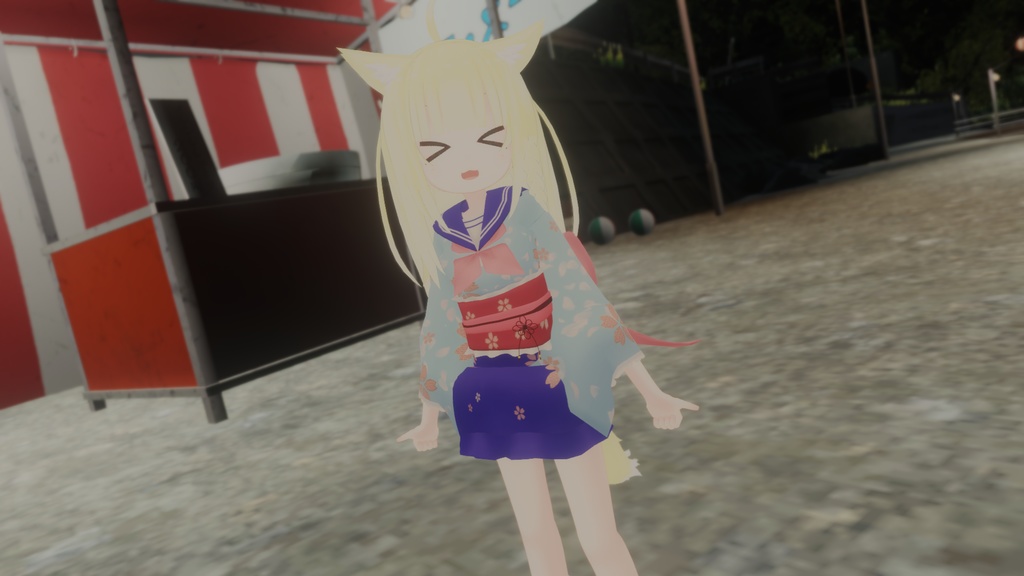 浴衣風セーラー【12アバター対応】