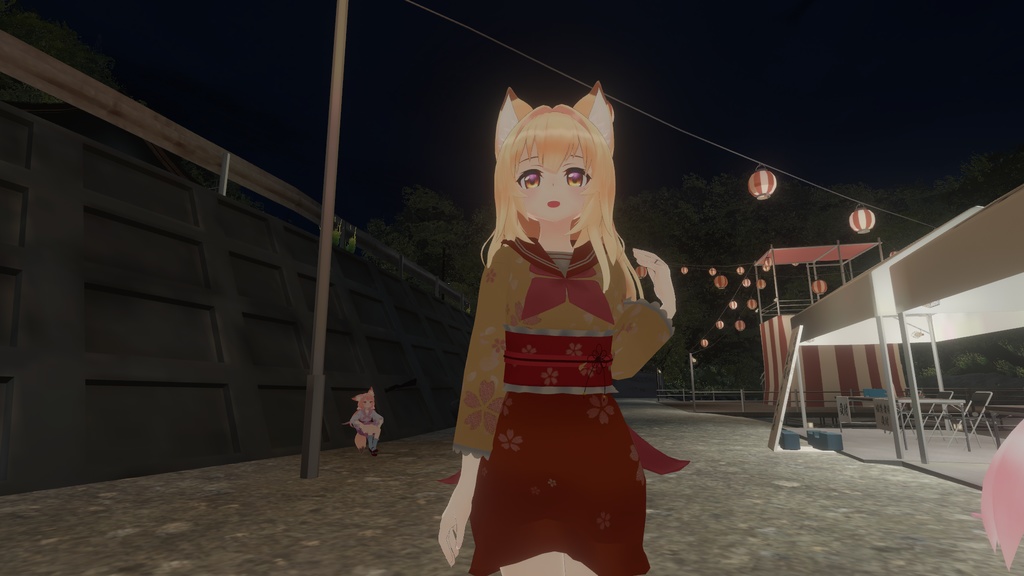 浴衣風セーラー【12アバター対応】